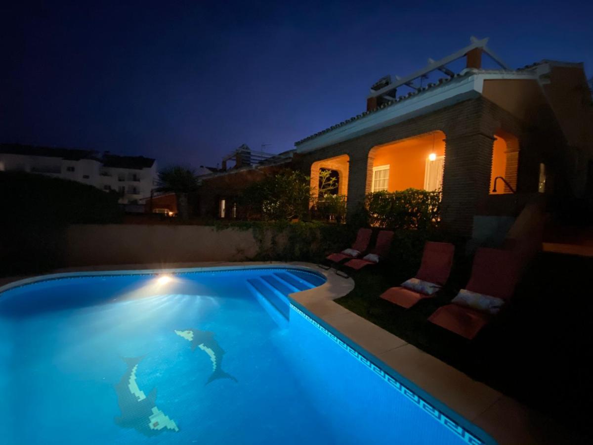 Villa With Heated Private Pool, Sea View& Turkish Sauna Benalmádena Exterior foto